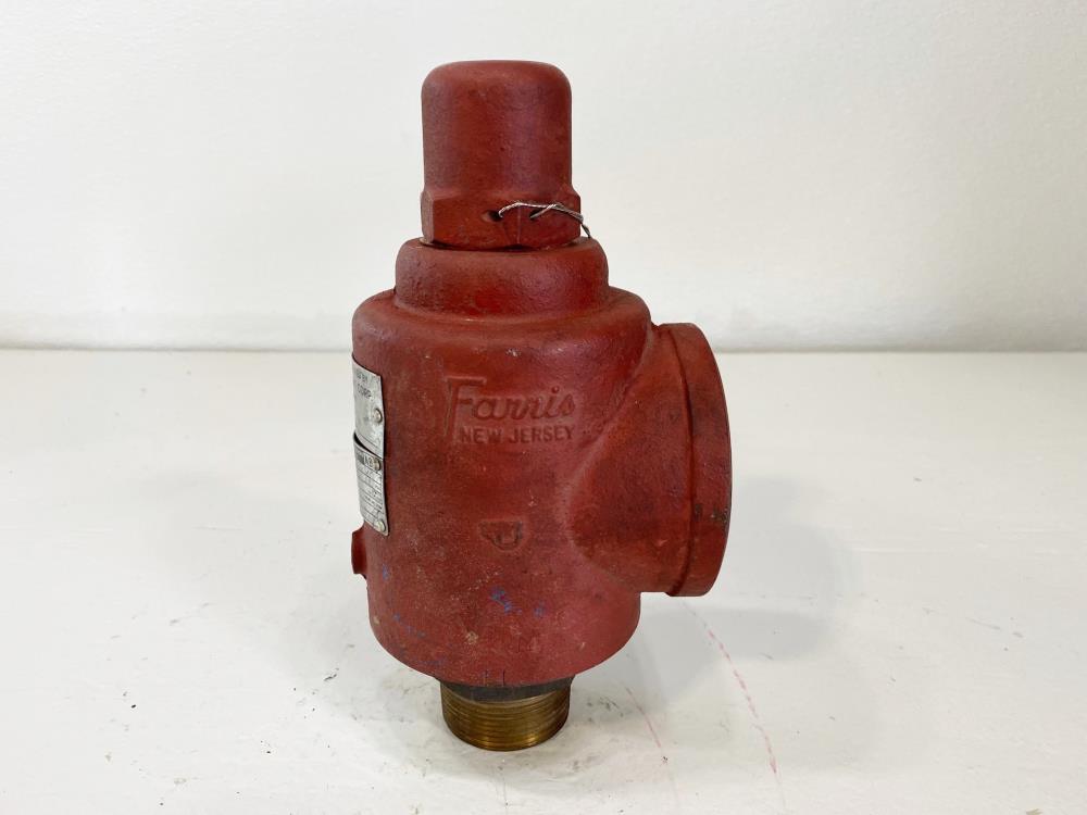 Teledyne Farris 1-1/2" x 2-1/2" NPT 190# Relief Valve